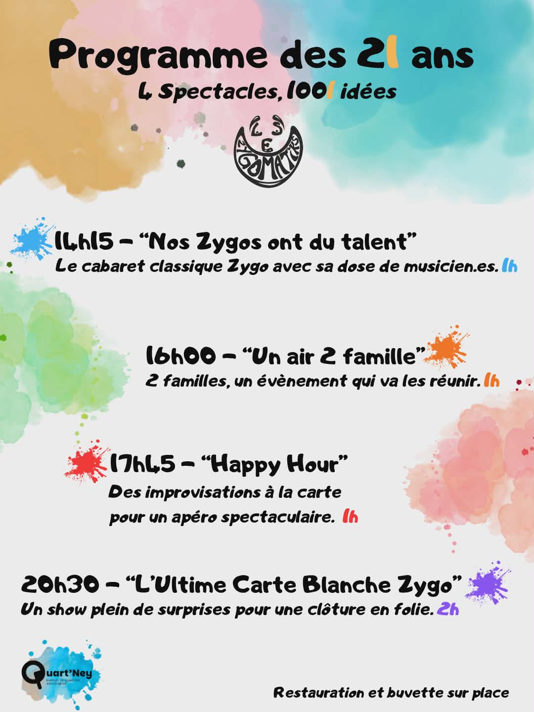 Affiche 21 ans